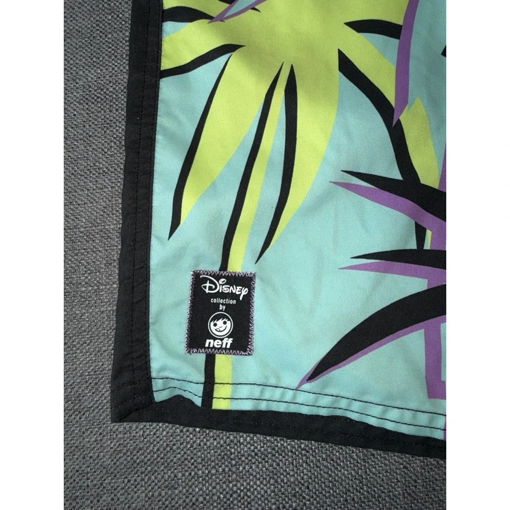 Disney Collection By Neff Mickey Mouse Tropical Board Shorts  Mens S‎ Swim Trunk